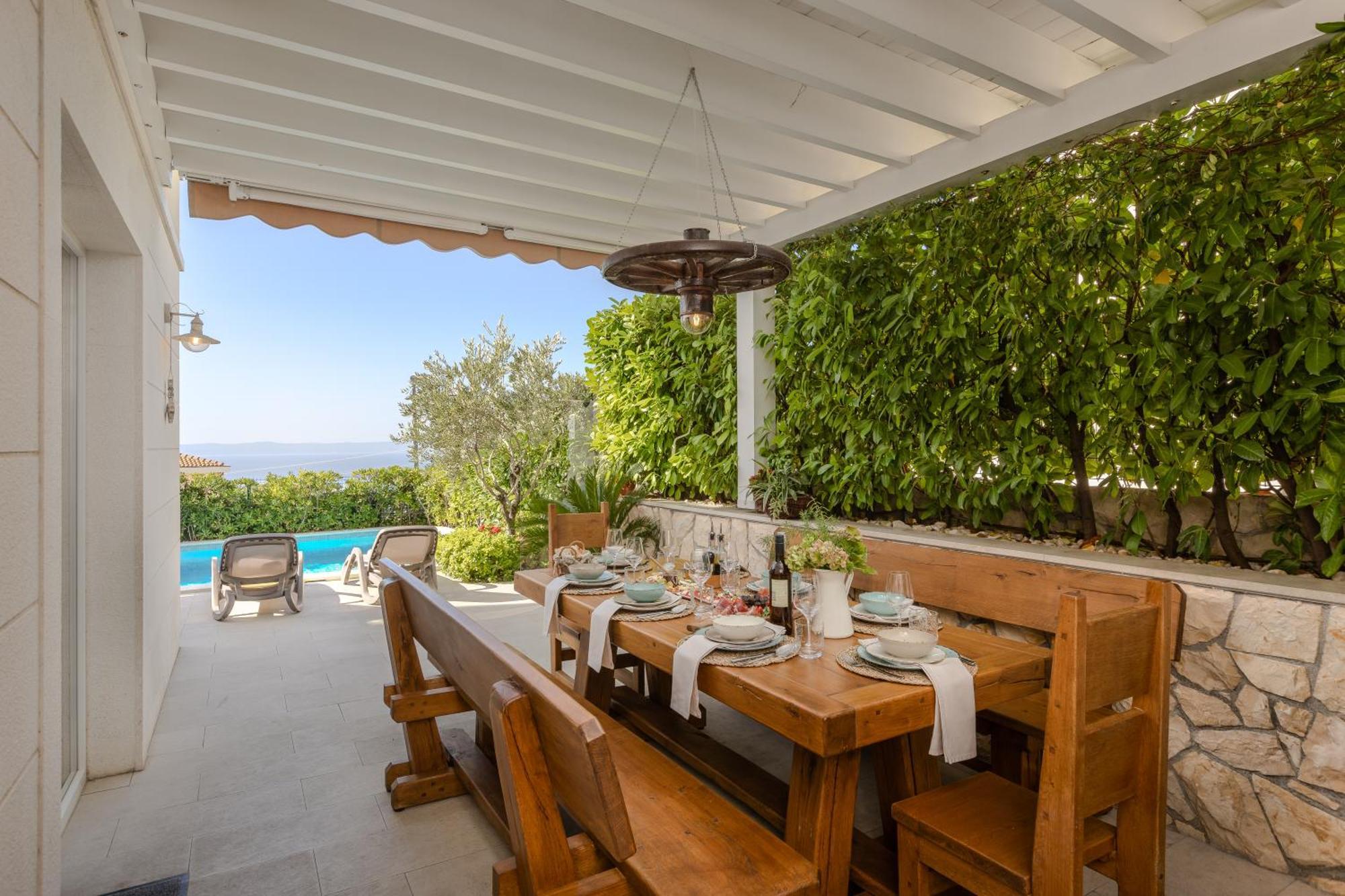 Villa Luka Makarska Exteriör bild